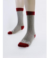 CALCETIN LOLA SOCK´S CANALE GRIS