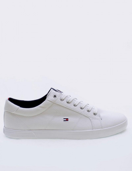 ZAPATILLA TOMMY HILFIGER ICONIC LONG LACE SNEAKER WHITE