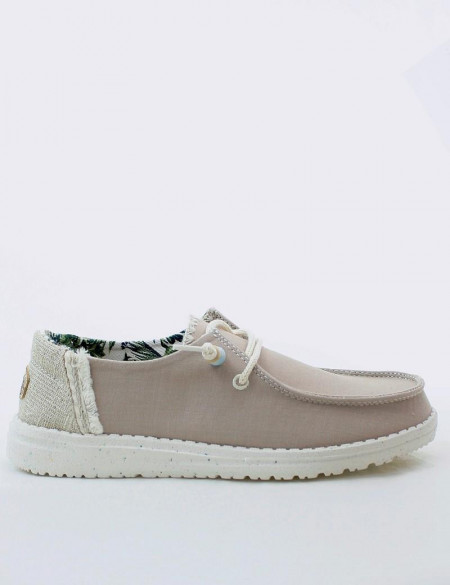 ZAPATO HEY DUDE WENDY NATURAL ROSE