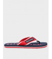 CHANCLA TOMMY HILFIGER PATCH PRIMARY RED